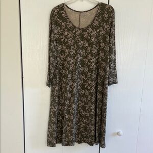Dress/Garnet Hill A-Line Dress LG